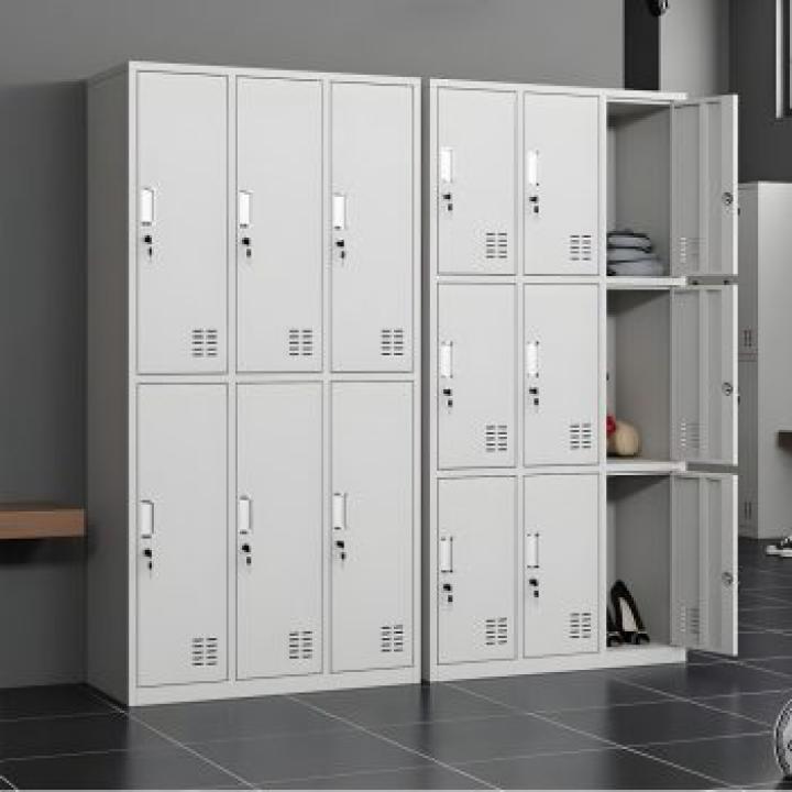 9 Locker Office Filing Cabinet 