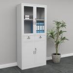 2-door Metallic Office Storage Cabinet 