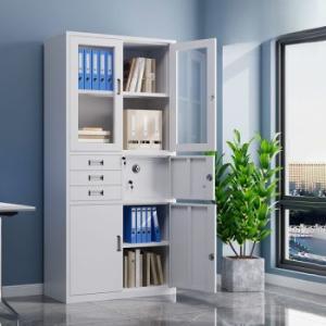 2 Door metallic storage safe cabinet 