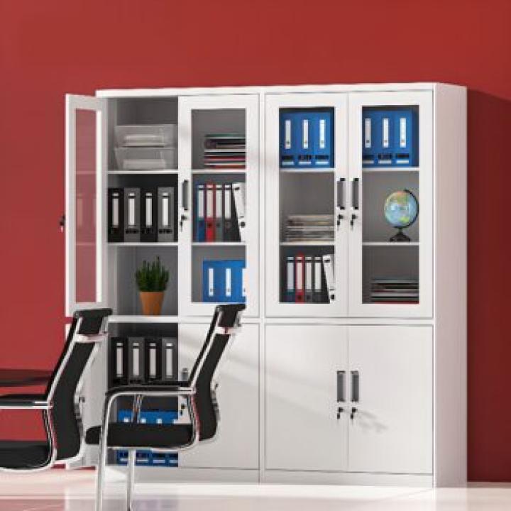 2-Door Office Steel Storage Cabinet 