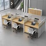 4-Way Modular workspace With Storage 