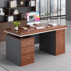 1.4m Modern Desk With Drawers 