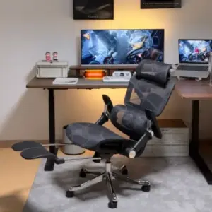 Ergonomic Orthopedic Seat With Footrest 