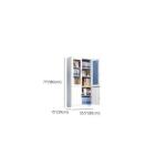 2-Door Half Glass Metallic Office Filling Cabinet 