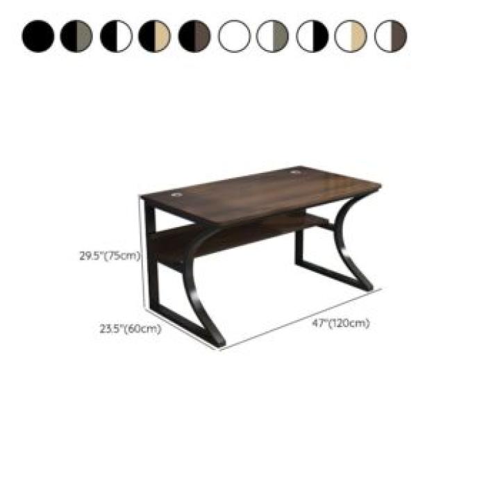 120cm Generic Computer Desk With Shelf 