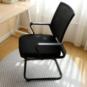 Cantilever office mesh guest seat 