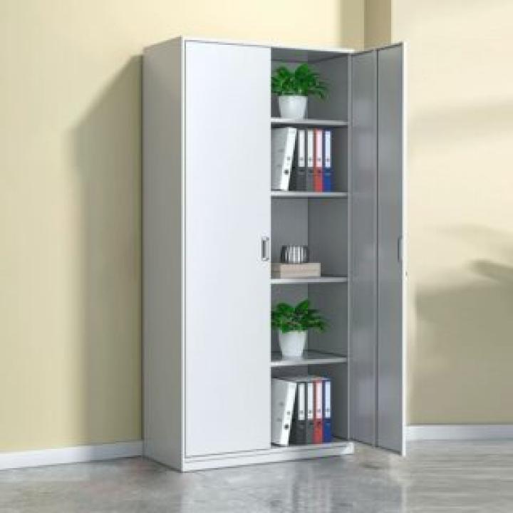 2-Door metallic storage cabinet 