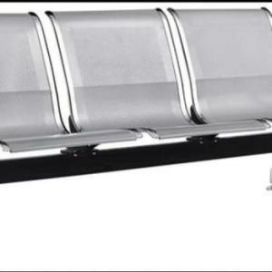 3-Link non padded waiting bench 