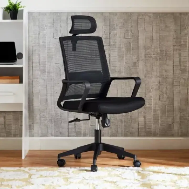 Ergonomic high-back office chair 