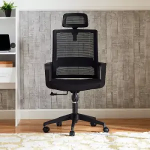 Ergonomic high-back office chair 