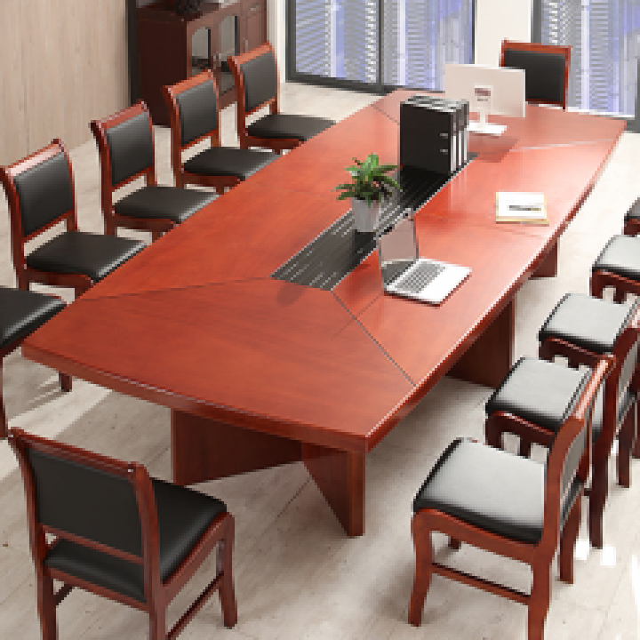 2.4M Boardroom table -Mahogany 