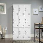 9-Locker steel office cabinet 