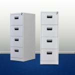 4-Drawers metallic office filling cabinet 
