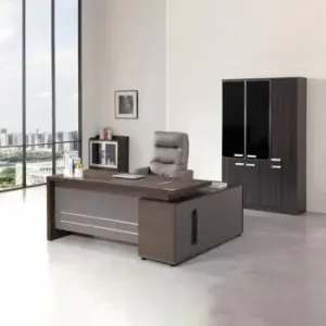 180cm L-shaped Executive Office Desk 