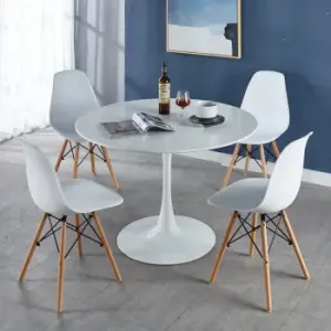 4-Seater Eames Dining Table 
