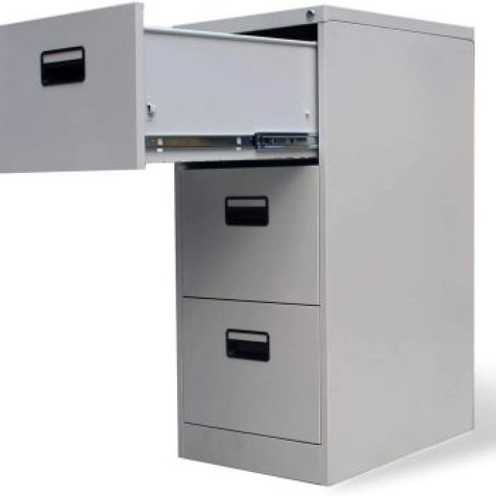 3-Drawers steel office cabinet 