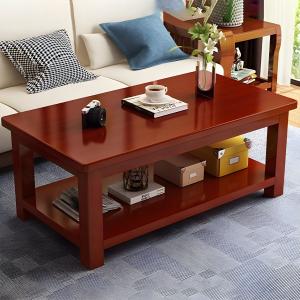 Chunky Wooden Legs Coffee Table