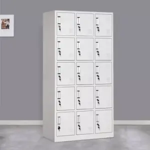 15 Locker industrial storage cabinet 