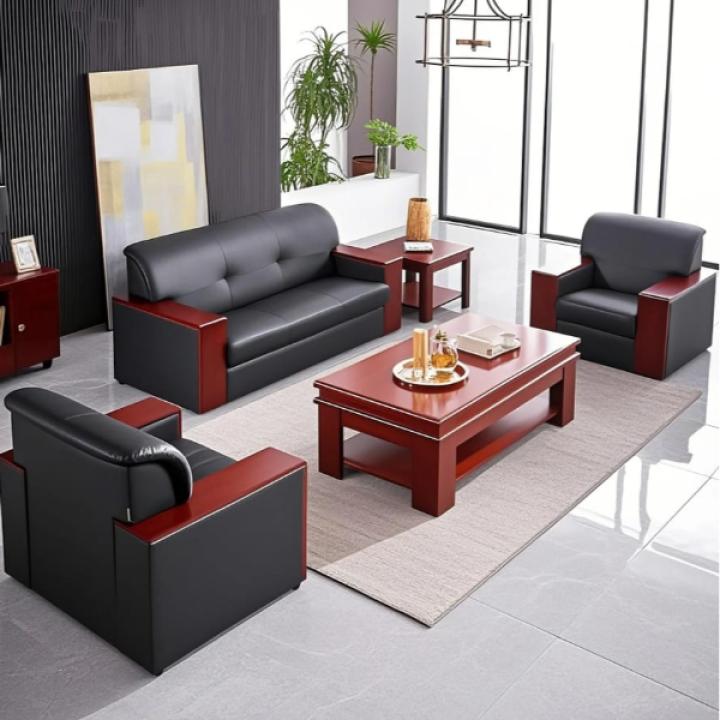 Office Sofa Set with Coffee Table Modern Reception & Lounge Furniture
