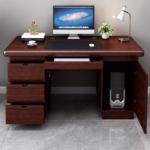 1.2M Mahogany Executive Office Desk 