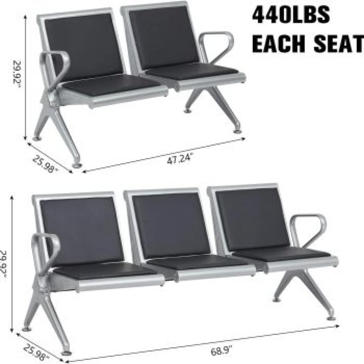 3-Link Reception office bench 