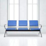 3-Link Padded Waiting Bench 