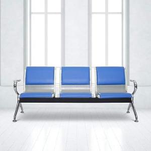 3-Link Padded Waiting Bench 