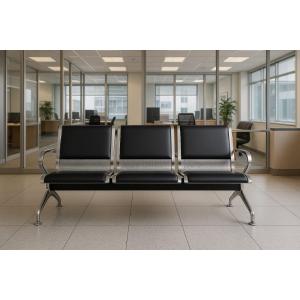 Visitors waiting 3 link chairs