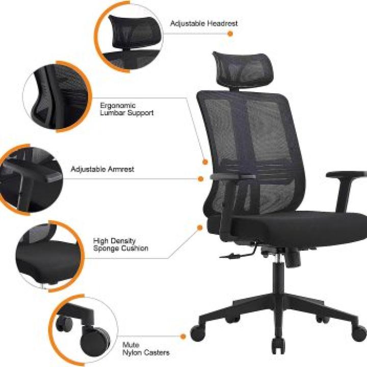 Chairs High Back Mesh Office Chair 
