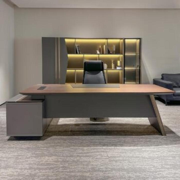 160cm L-shaped Executive Office Desk 