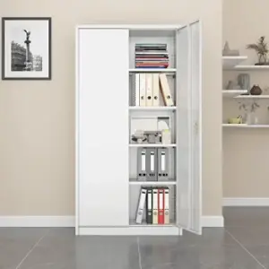 2-Door steel cabinet 