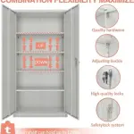 2-Door steel cabinet 