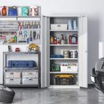 2-Door metallic office cabinet 