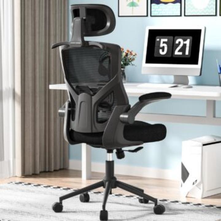 Ergonomic Orthopedic Home Office Chair (Black) 