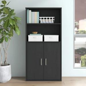 2-Door storage credenza cabinet 