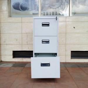 3-Drawers metallic office filling cabinet 