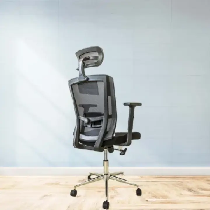 ComfyFlex Black Mesh High-Back Office Chair 