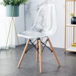 Clear eames chairs 