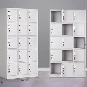 15-Lockers steel office storage cabinet 