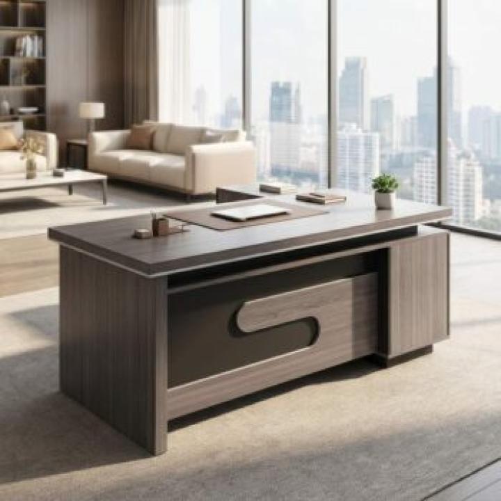 1.8 Meters Executive Office Table With Storage 