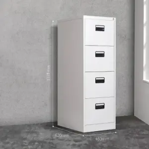 4-Drawer Office Filing Cabinet 