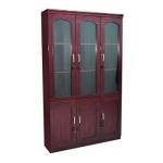 3-Door wooden office cabinet 