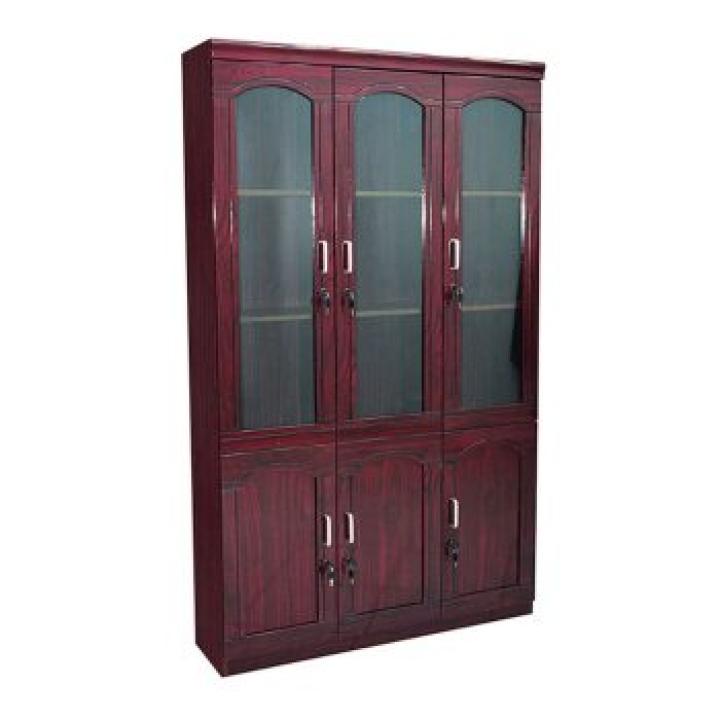 3-Door wooden office cabinet 