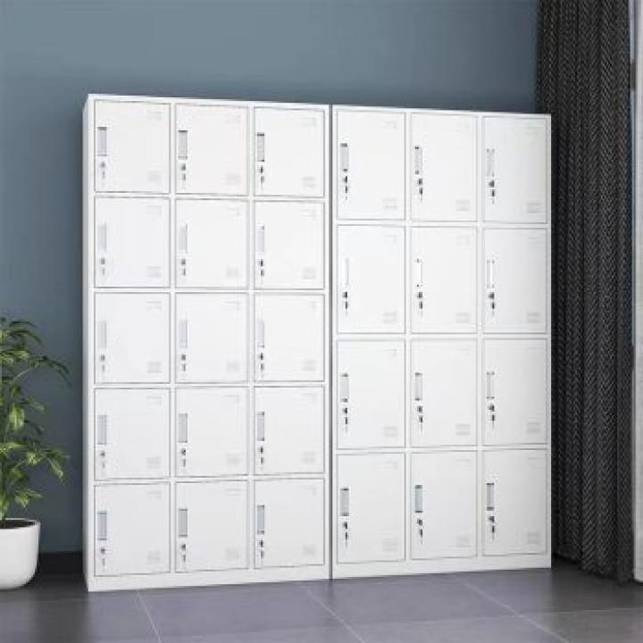 15-Locker steel office cabinet 