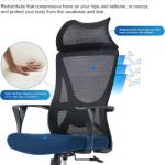 Ergonomic Office Chair with Headrest 