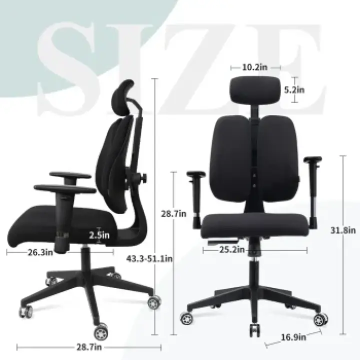 Duroset ergonomic office chair (orthopedic) 