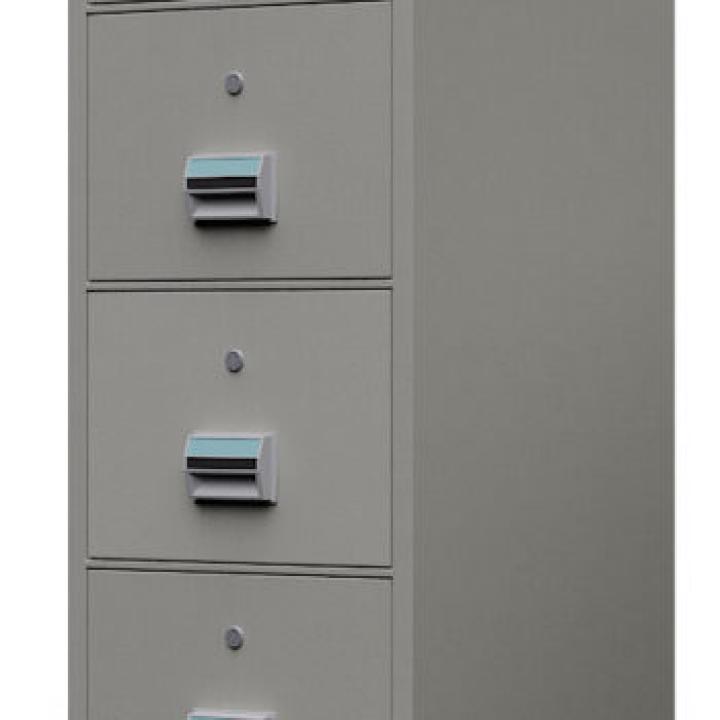 Fire proof 4-Drawers cabinet 