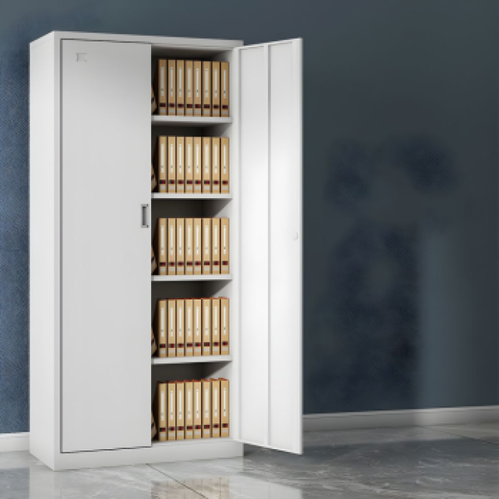 2-Door Metallic Office Cabinet 