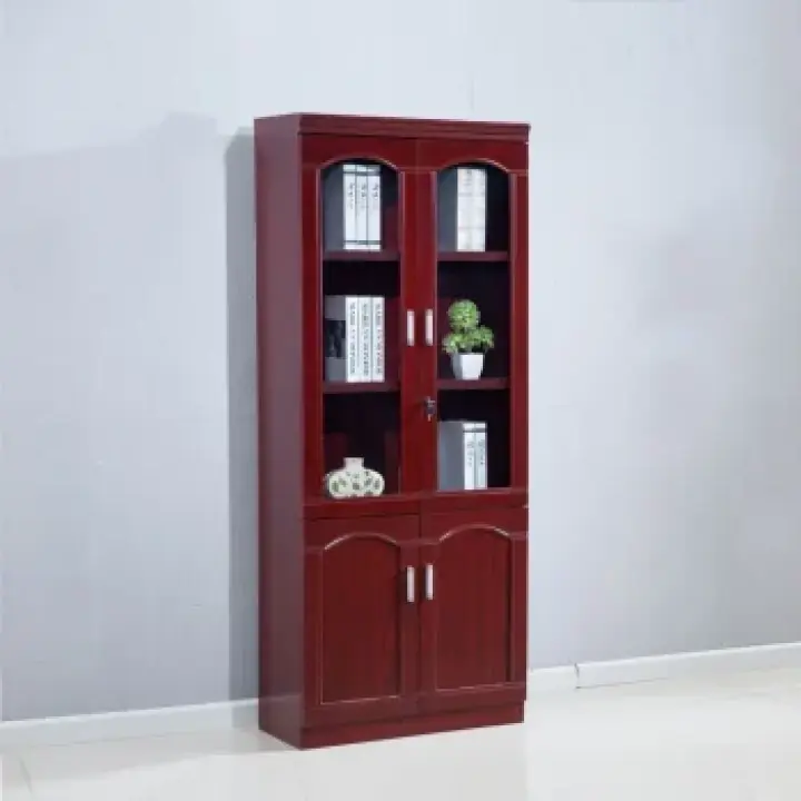 2-Door Wooden Office Cabinet 