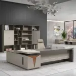 1600mm L-shaped Executive Office Desk 